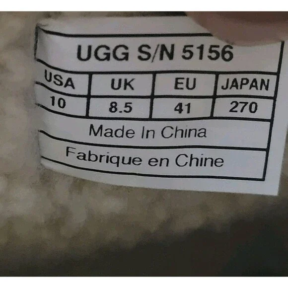 UGG Australia Adirondack Tall Leather Sheepskin Winter Boots Women 10 Chestnut - Picture 3 of 14